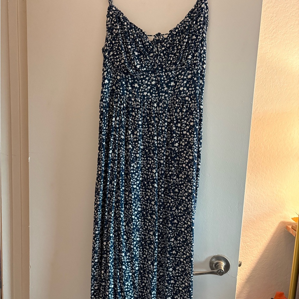Floral Print Maxi Dress
